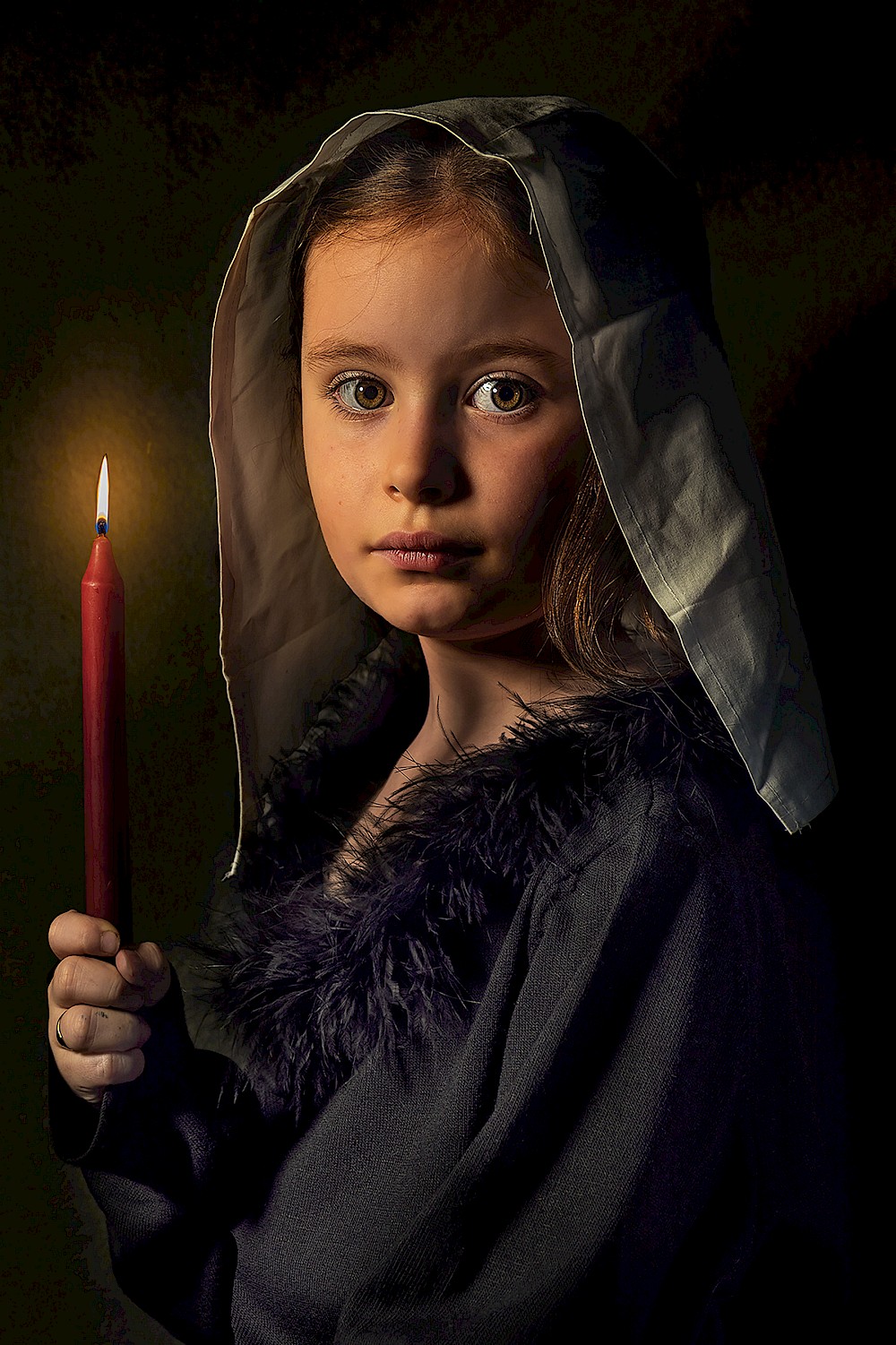 Girl With The Candle