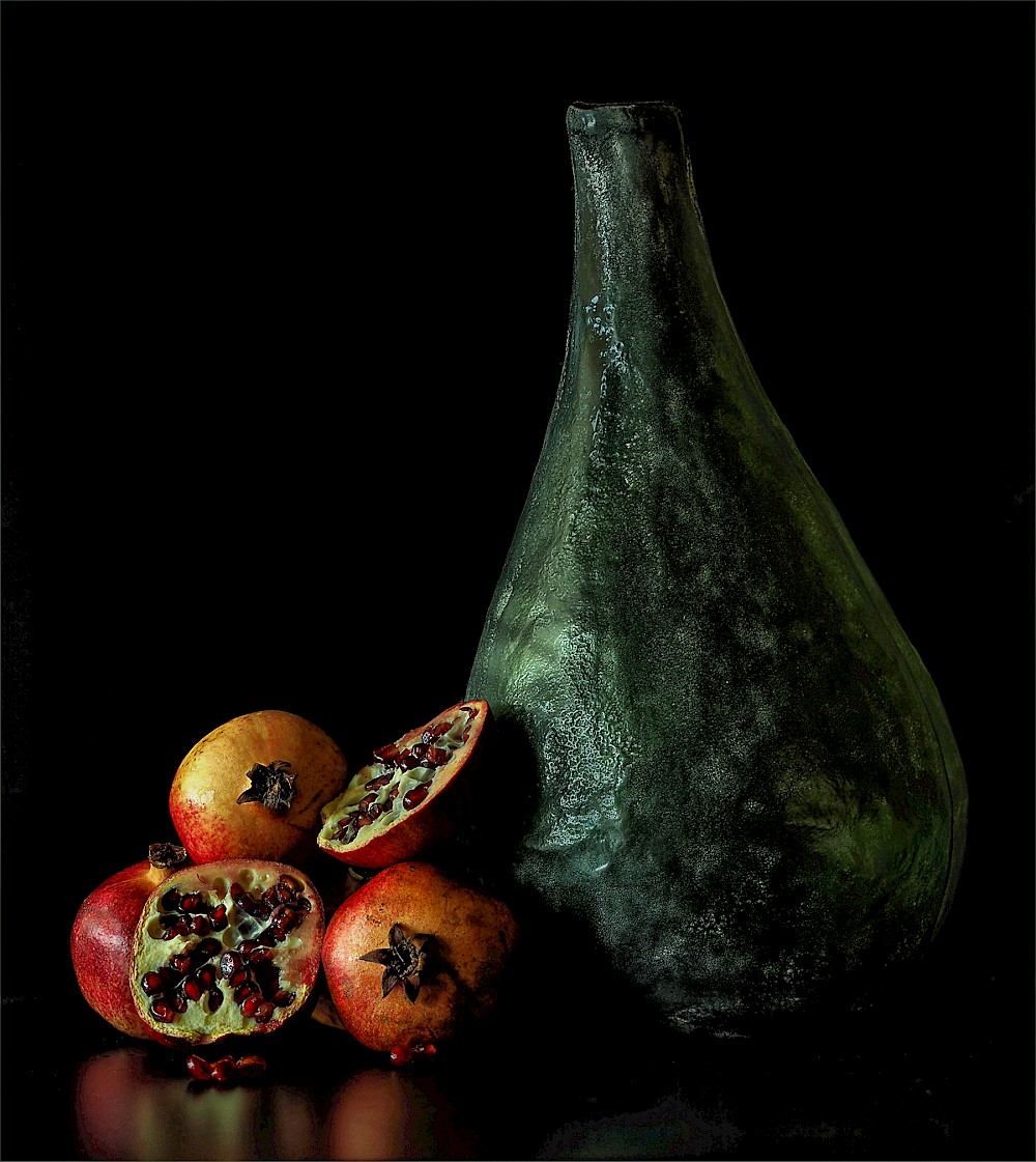 Pomegranate Still Life