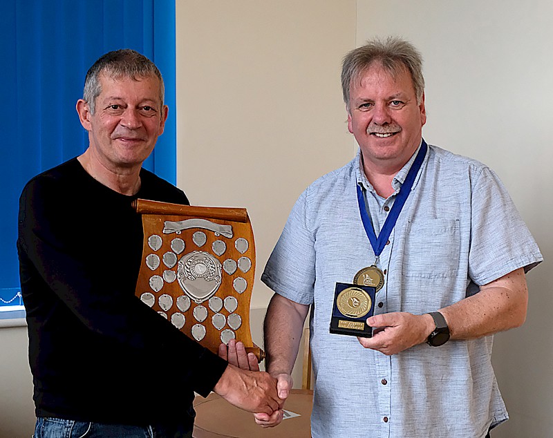 Rob presented with regional trophy